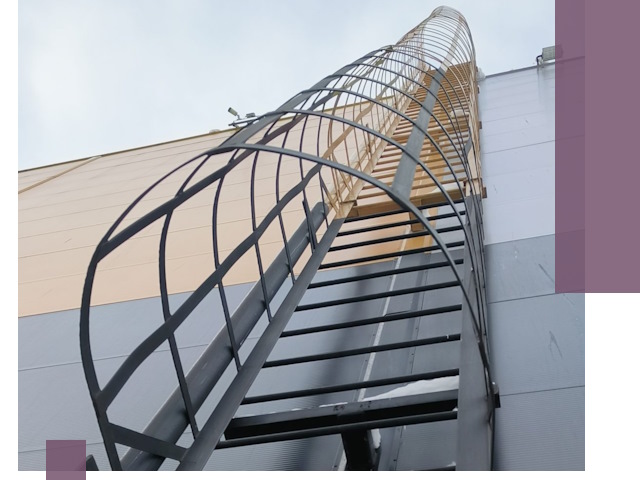 Изготовление и монтаж пожарных лестниц в Инте профессионально