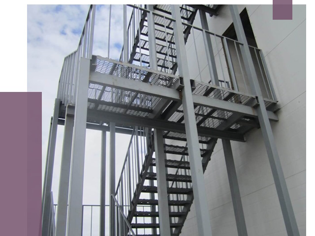 Монтаж пожарных лестниц в Инте от 7708 руб.