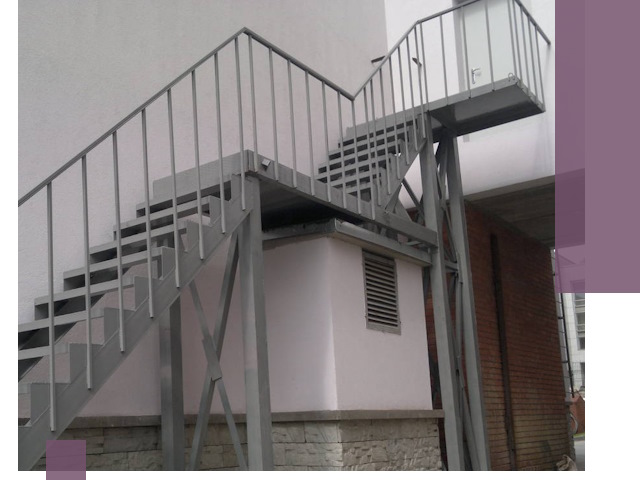 Монтаж пожарных лестниц под ключ в Инте с гарантией качества