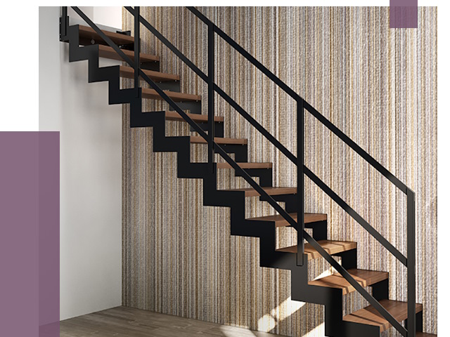 Изготовление металлических лестниц в Инте от 48175 руб. | ПРОЛЁТ-Инт