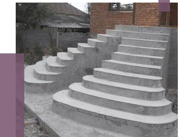 Монтаж бетонных лестниц в Инте от 4260 руб. 