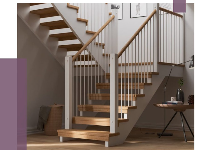 Маршевые лестницы в Инте от 37779 руб. — монтаж | ПРОЛЁТ-Инт