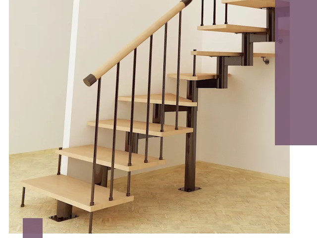 Монтаж лестниц на больцах в Инте — быстро и надежно