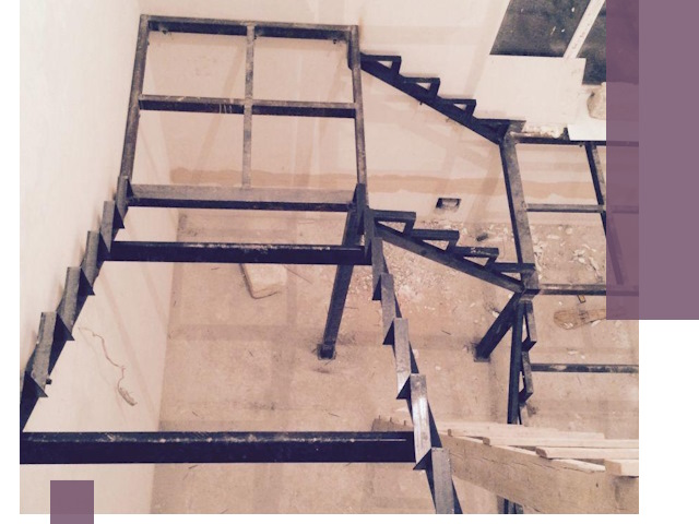 Монтаж лестниц на металлокаркасе в Инте быстро и качественно