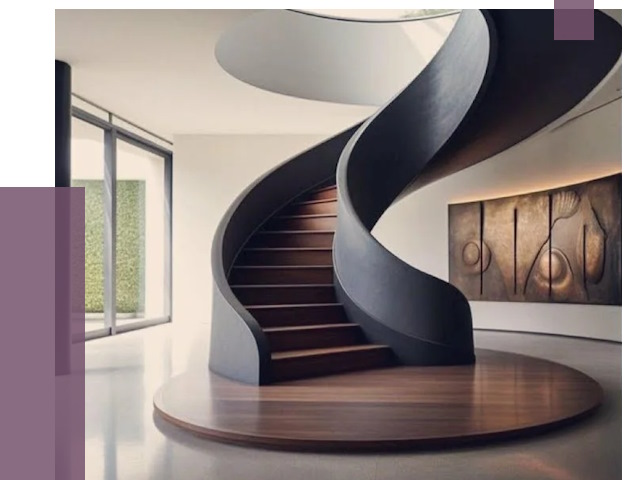 Элитные лестницы под заказ в Инте от 187627 руб. — ПРОЛЁТ-Инт