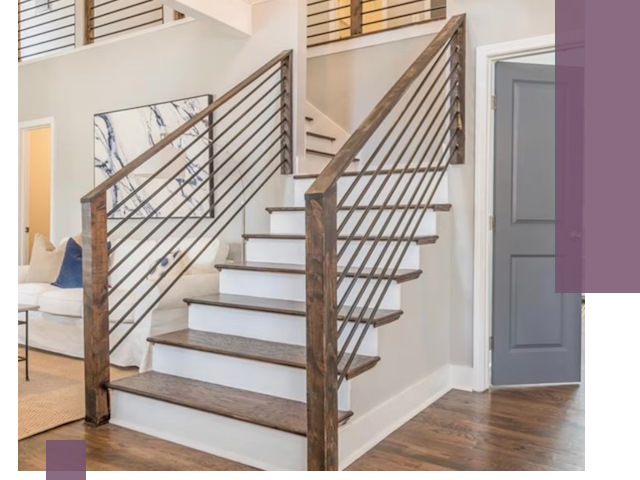 Лестницы для коттеджа под ключ в Инте — изготовление и монтаж