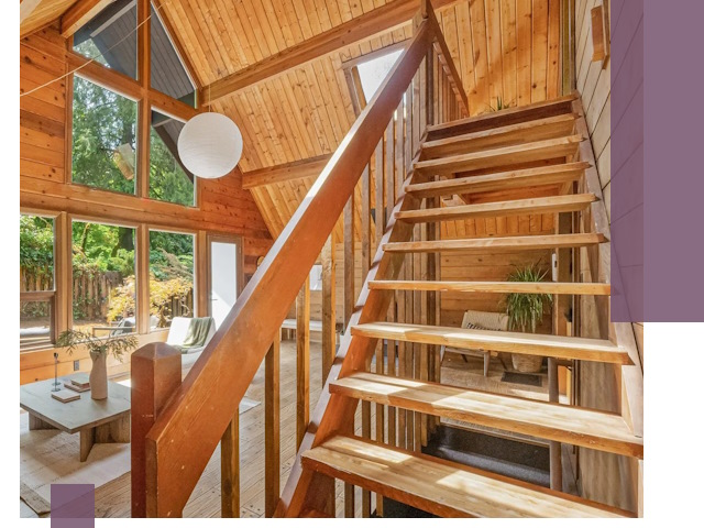 Лестницы для дачи под ключ в Инте — изготовление и монтаж