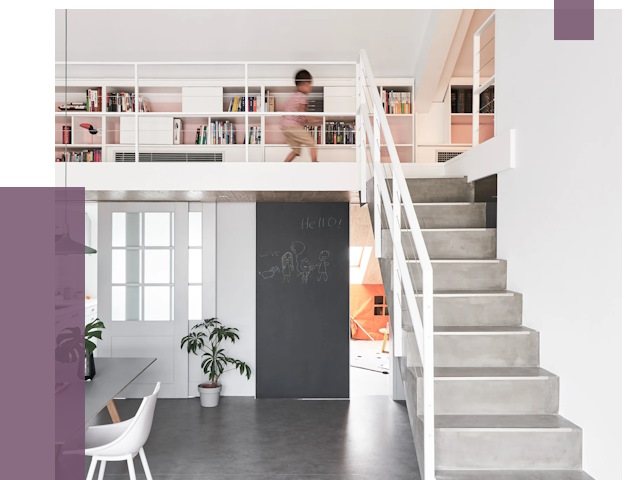 Лестницы для двухуровневой квартиры в Инте от 174950 руб. | ПРОЛЁТ-Инт