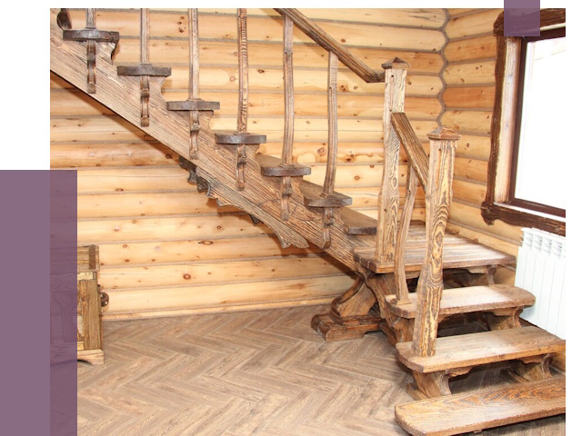 Лестницы в баню в Инте от 18966 руб. — изготовление | ПРОЛЁТ-Инт