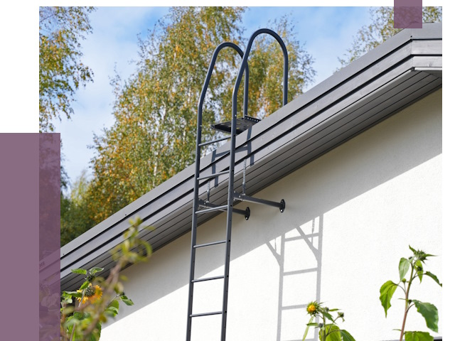 Лестницы на крышу в Инте от 18966 руб. — монтаж и монтаж ПРОЛЁТ-Инт