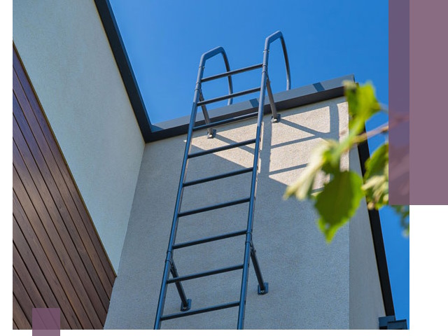 Лестницы на крышу в Инте — изготовление, монтаж, демонтаж