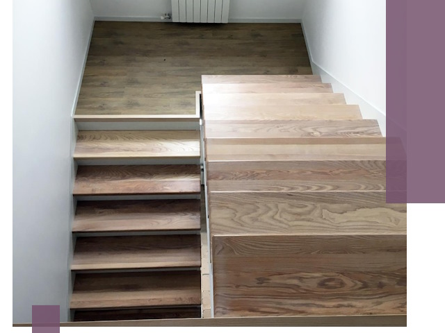 Тонировка лестниц в Инте: качественно и долговечно