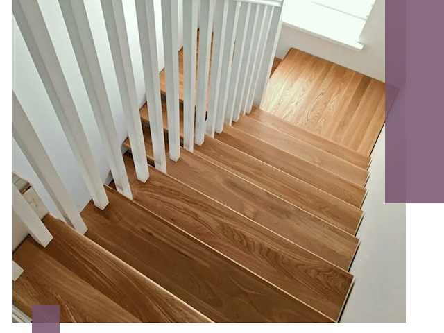 Лестницы из бука в Инте: изготовление, монтаж и демонтаж