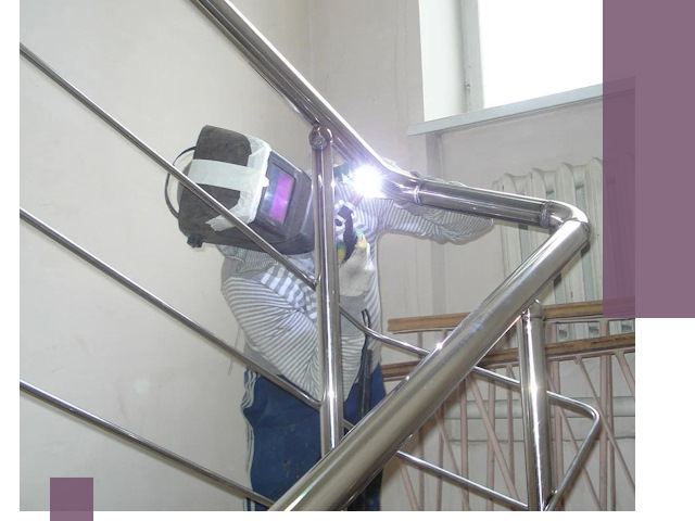 Монтаж перил и ограждений качественно в Инте