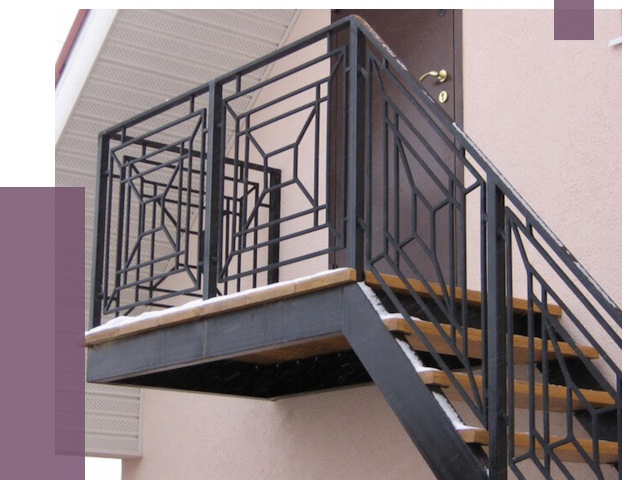 Металлические перила в Инте от 4260 руб.  | ПРОЛЁТ-Инт
