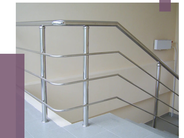 Алюминиевые перила в Инте от 6288 руб. под ключ | ПРОЛЁТ-Инт