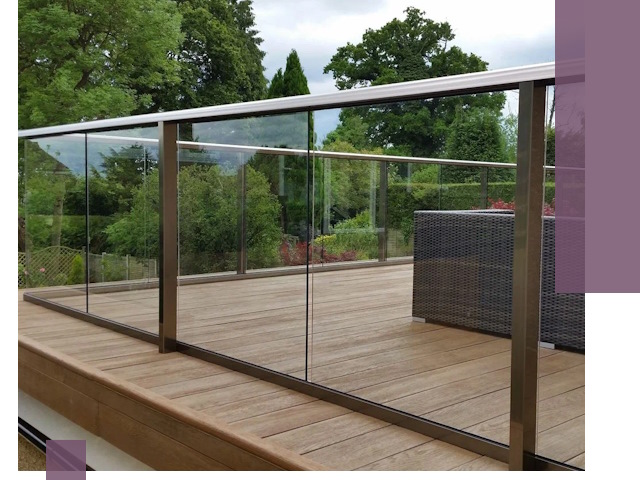 Алюминиевые перила на заказ в Инте — монтаж и гарантия