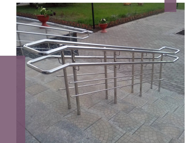 Перила для инвалидов в Инте от 7525 руб. под ключ | ПРОЛЁТ-Инт