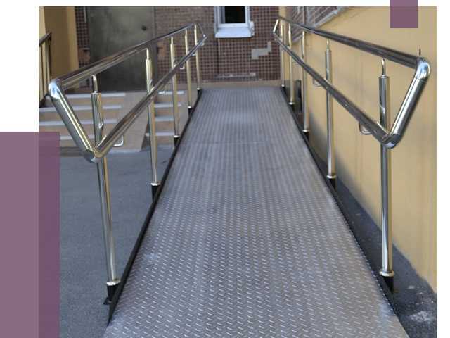 Пандусы в Инте от 12170 руб. — установка для инвалидов | ПРОЛЁТ-Инт