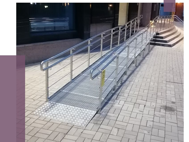 Ремонт пандусов в Инте — восстановление от 8621 руб.