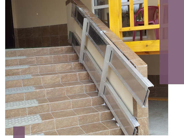 Откидные пандусы под ключ в Инте — монтаж и демонтаж