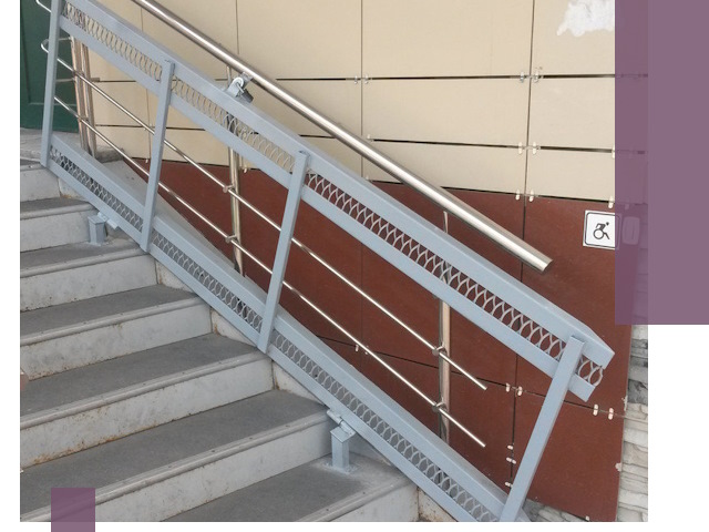 Изготовление откидных пандусов под ключ в Инте