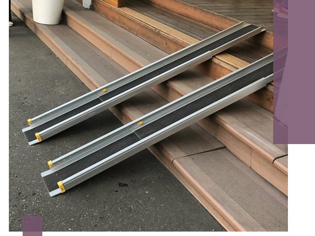 Телескопические пандусы под ключ в Инте — изготовление и монтаж