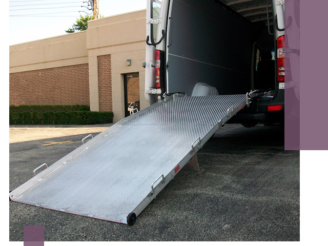 Мобильные пандусы в Инте — производство, монтаж и аренда