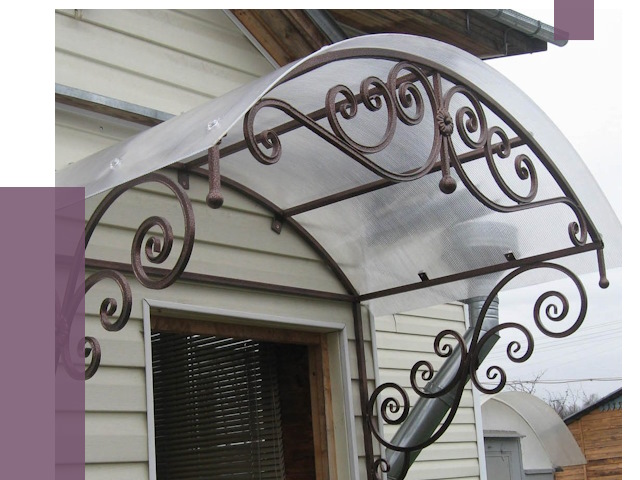 Изготовление козырьков в Инте от 7302 руб. — заказать | ПРОЛЁТ-Инт