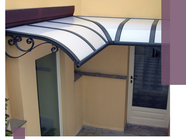 Монтаж козырьков любой сложности в Инте под ключ