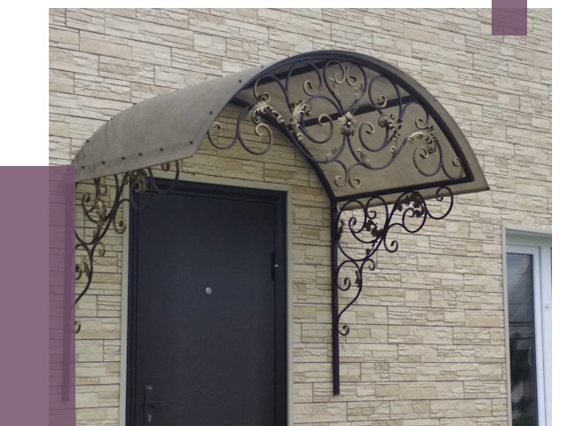 Ремонт козырьков в Инте от 7353 руб.  | ПРОЛЁТ-Инт