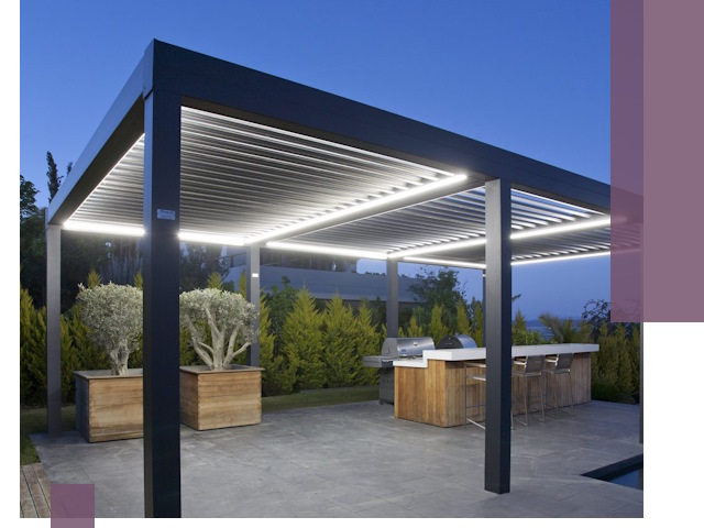 Навесы отдельно стоящие под ключ в Инте из металла и поликарбоната