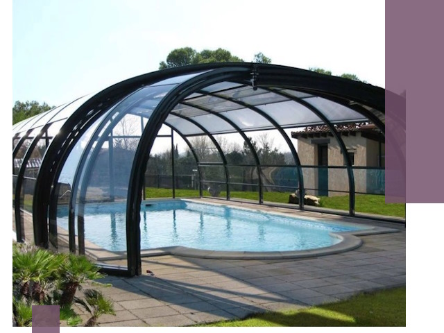 Навесы для бассейна в Инте: изготовление и монтаж под ключ