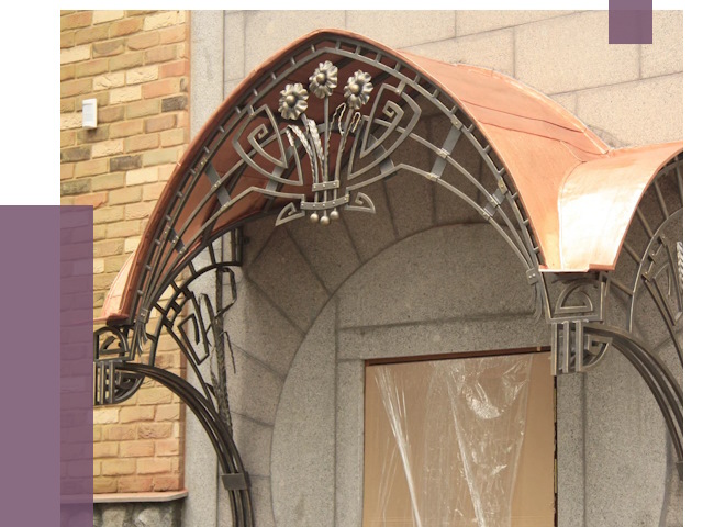 Арочные козырьки в Инте от 14452 руб. 