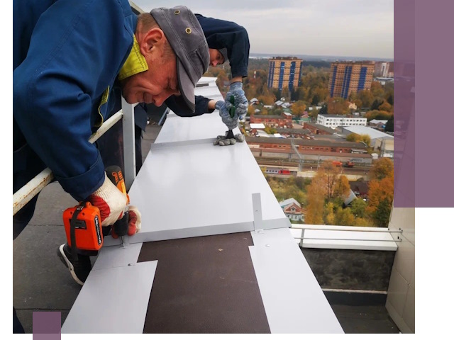 Монтаж парапетов в Инте — установка прочных металлических ограждений