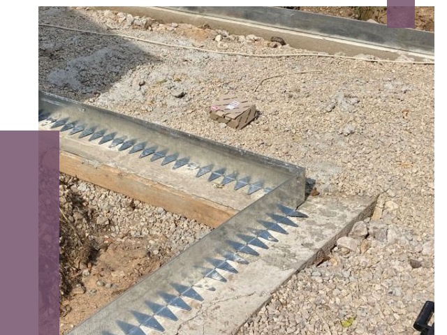 Нержавеющие бордюры в Инте от 4767 руб. под ключ | ПРОЛЁТ-Инт