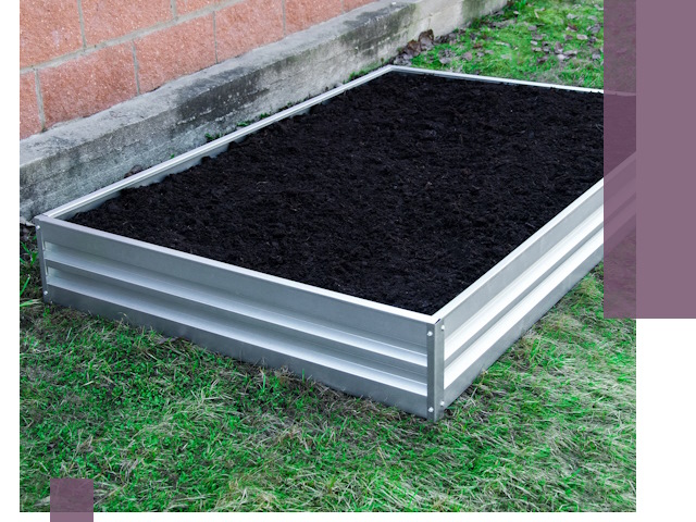 Металлические бордюры для грядок в Инте: прочность и аккуратность