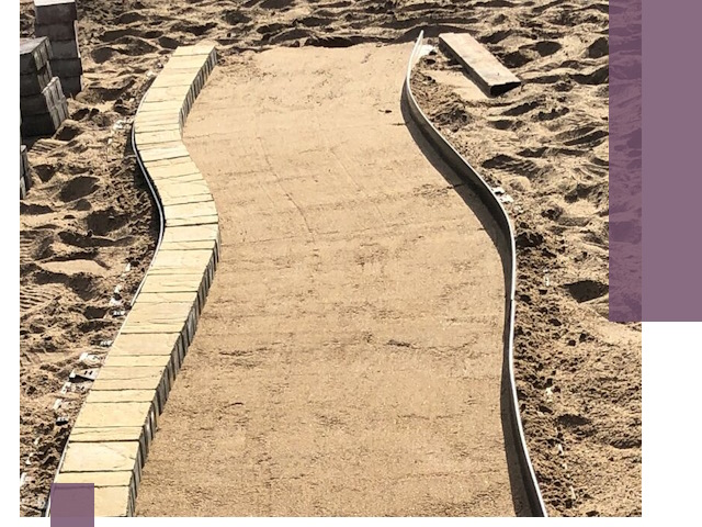 Металлические бордюры для тротуаров в Инте — прочные и долговечные