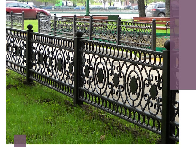 Секционные газонные ограждения под ключ в Инте