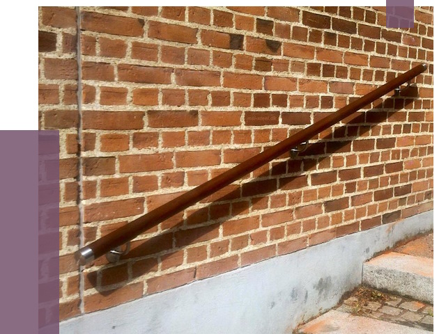 Изготовление пристенных поручней в Инте от 4412 руб. — ПРОЛЁТ-Инт