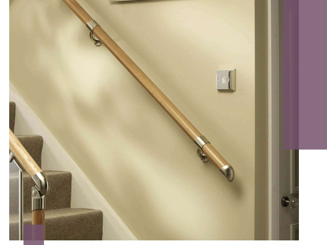 Монтаж пристенных поручней профессионально в Инте